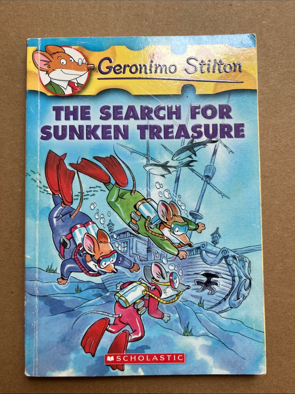 BUNDLE to Pay $3/book - Geronimo Stilton #25 - The Search for Sunken Treasure